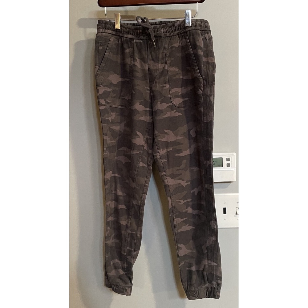 Athleta‎ Pants Camo Farallon Joggers Drawstring Athletic Yoga Gym Lounge 6